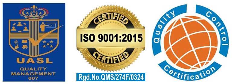 ISO certificate 9001:2015